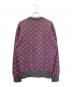 LOUIS VUITTON (ルイ ヴィトン) モノグラムデザイン カシミヤニット グレー サイズ:SIZE S：110000円