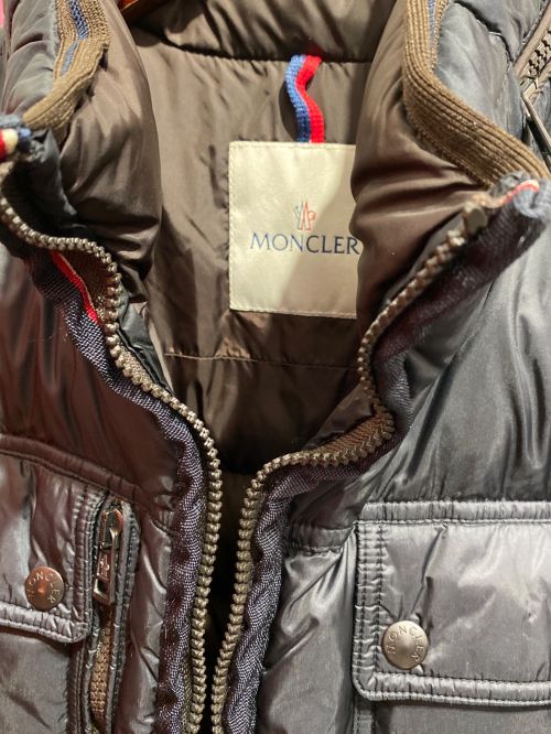 MONCLER（モンクレール）MONCLER (モンクレール) NORBET/ダウンジャケット ネイビー サイズ:2の古着・服飾アイテム