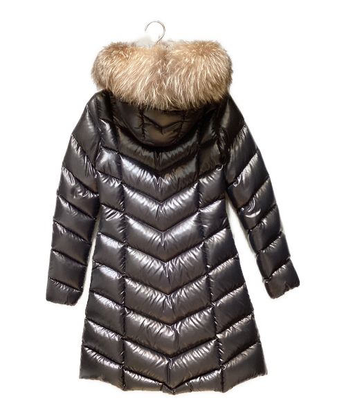 MONCLER（モンクレール）MONCLER (モンクレール) FULMARUS/フォックスファーダウンコート ブラック サイズ:00の古着・服飾アイテム