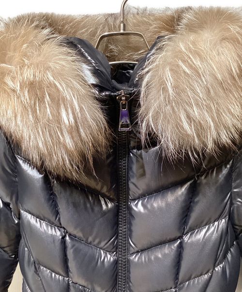 MONCLER（モンクレール）MONCLER (モンクレール) FULMARUS/フォックスファーダウンコート ブラック サイズ:00の古着・服飾アイテム