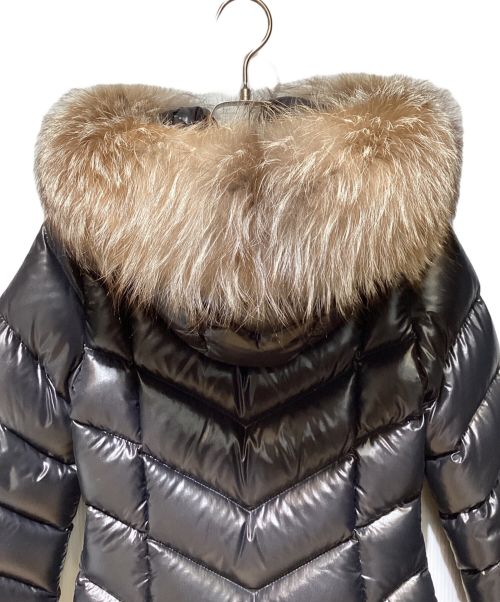 MONCLER（モンクレール）MONCLER (モンクレール) FULMARUS/フォックスファーダウンコート ブラック サイズ:00の古着・服飾アイテム