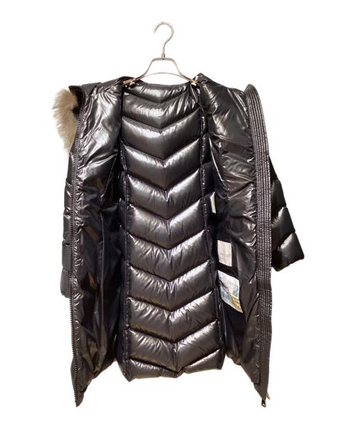 MONCLER（モンクレール）MONCLER (モンクレール) FULMARUS/フォックスファーダウンコート ブラック サイズ:00の古着・服飾アイテム