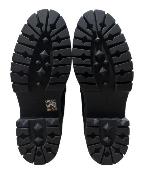 HERMES（エルメス）HERMES (エルメス) サイドゴアブーツ ハロウ ブラック サイズ:約24-24.5cmの古着・服飾アイテム