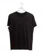 LOUIS VUITTONルイ ヴィトン）の古着「LVロゴ Tシャツ」｜ブラック