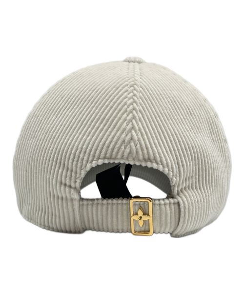 LOUIS VUITTON（ルイ ヴィトン）LOUIS VUITTON (ルイ ヴィトン) LVシグネチャーコーデュロイキャップ ベージュ サイズ:-の古着・服飾アイテム