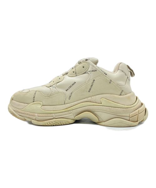 BALENCIAGA（バレンシアガ）BALENCIAGA (バレンシアガ) TRIPLE S ベージュ サイズ:42の古着・服飾アイテム