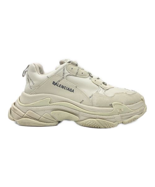 BALENCIAGA（バレンシアガ）BALENCIAGA (バレンシアガ) TRIPLE S ベージュ サイズ:42の古着・服飾アイテム