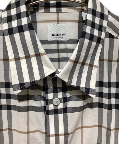 BURBERRY（バーバリー）BURBERRY (バーバリー) ノヴァチェックシャツ アイボリー サイズ:XXLの古着・服飾アイテム