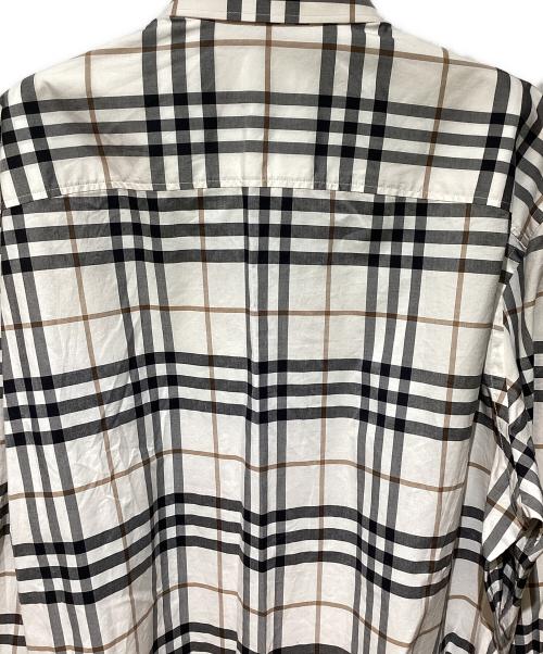 BURBERRY（バーバリー）BURBERRY (バーバリー) ノヴァチェックシャツ アイボリー サイズ:XXLの古着・服飾アイテム