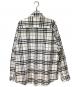 BURBERRY (バーバリー) ノヴァチェックシャツ アイボリー サイズ:XXL：35000円
