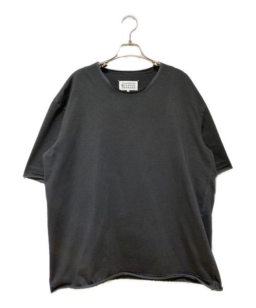 Maison Margiela（メゾンマルジェラ）Maison Margiela (メゾンマルジェラ) オーバーサイズカットオフTシャツ ブラック サイズ:Sの古着・服飾アイテム