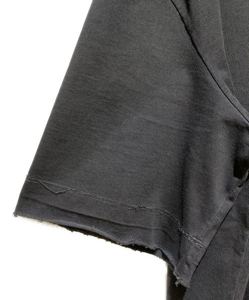 Maison Margiela（メゾンマルジェラ）Maison Margiela (メゾンマルジェラ) オーバーサイズカットオフTシャツ ブラック サイズ:Sの古着・服飾アイテム