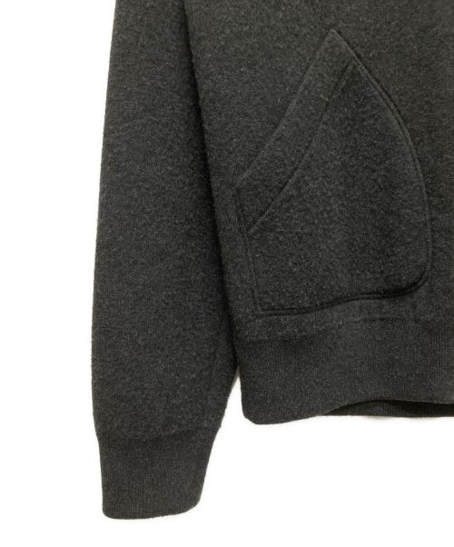 LOUIS VUITTON（ルイ ヴィトン）LOUIS VUITTON (ルイ ヴィトン) バックロゴジップアップニット グレー サイズ:XLの古着・服飾アイテム
