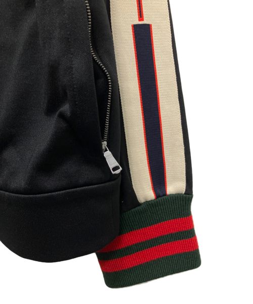 GUCCI（グッチ）GUCCI (グッチ) 20SS サイドライン テクニカル ジャージージャケット ブラック サイズ:Lの古着・服飾アイテム