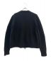 MONCLER (モンクレール) ニット切替ベロアダウンジャケット ブラック サイズ:S：65000円