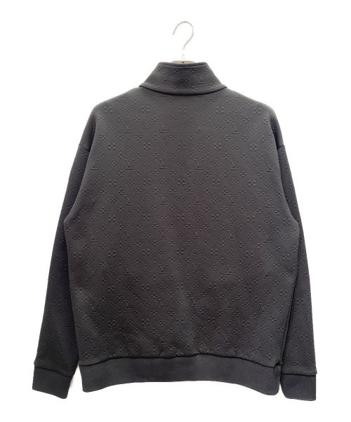 LOUIS VUITTON（ルイ ヴィトン）LOUIS VUITTON (ルイ ヴィトン) モノグラム ジップアップ ジャケット ブラック サイズ:XLの古着・服飾アイテム