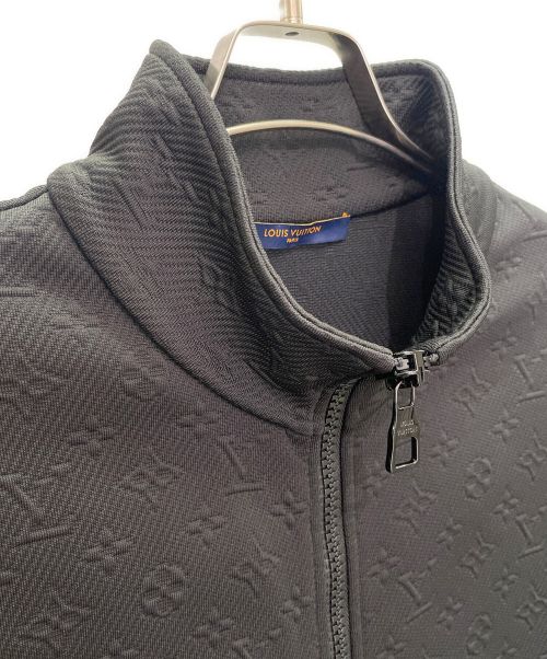 LOUIS VUITTON（ルイ ヴィトン）LOUIS VUITTON (ルイ ヴィトン) モノグラム ジップアップ ジャケット ブラック サイズ:XLの古着・服飾アイテム