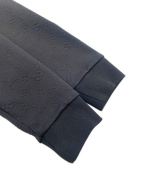 LOUIS VUITTON（ルイ ヴィトン）LOUIS VUITTON (ルイ ヴィトン) モノグラム ジップアップ ジャケット ブラック サイズ:XLの古着・服飾アイテム