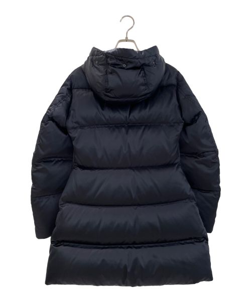 PRADA（プラダ）PRADA (プラダ) ロゴプレートダウンコート ネイビー サイズ:38の古着・服飾アイテム