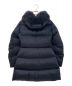 PRADA (プラダ) ロゴプレートダウンコート ネイビー サイズ:38：120000円