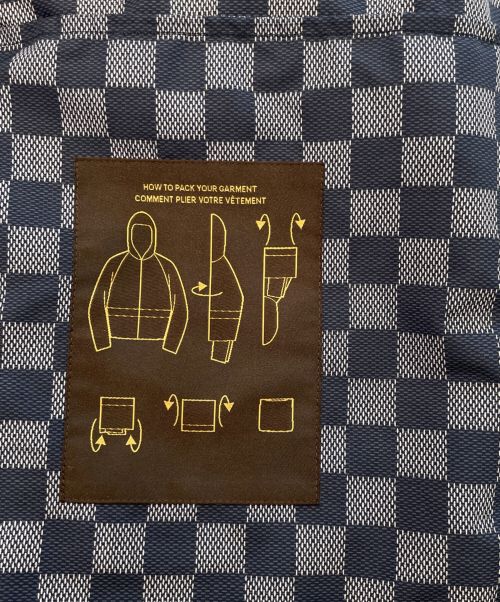 LOUIS VUITTON（ルイ ヴィトン）LOUIS VUITTON (ルイ ヴィトン) ダミエ ナイロンジャケット ネイビー サイズ:50の古着・服飾アイテム