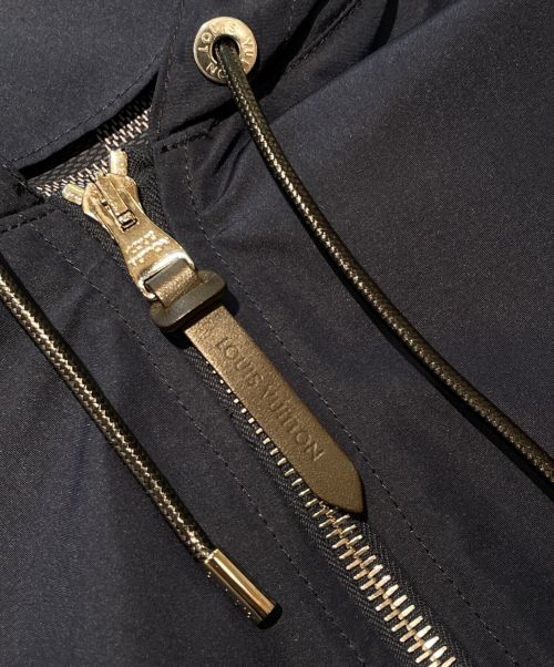 LOUIS VUITTON（ルイ ヴィトン）LOUIS VUITTON (ルイ ヴィトン) ダミエ ナイロンジャケット ネイビー サイズ:50の古着・服飾アイテム