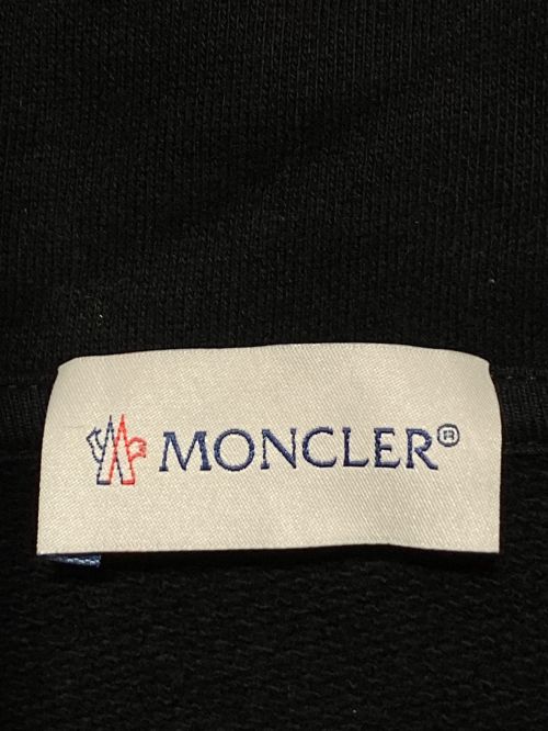 MONCLER（モンクレール）MONCLER (モンクレール) ロゴパーカー ブラック サイズ:XLの古着・服飾アイテム