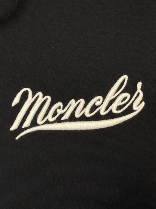 MONCLER（モンクレール）MONCLER (モンクレール) ロゴパーカー ブラック サイズ:XLの古着・服飾アイテム