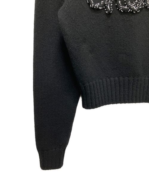 CHANEL（シャネル）CHANEL (シャネル) ロゴニット ブラック サイズ:38の古着・服飾アイテム