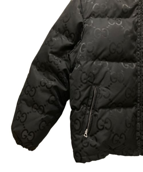 GUCCI（グッチ）GUCCI (グッチ) ジャンボGGダウンジャケット ブラック サイズ:48の古着・服飾アイテム