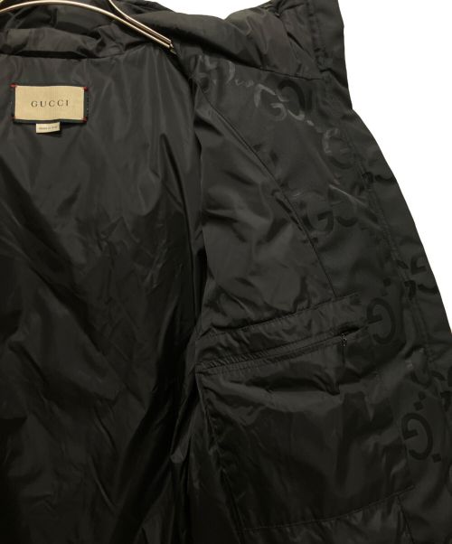 GUCCI（グッチ）GUCCI (グッチ) ジャンボGGダウンジャケット ブラック サイズ:48の古着・服飾アイテム