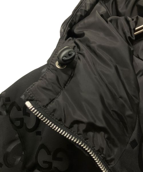 GUCCI（グッチ）GUCCI (グッチ) ジャンボGGダウンジャケット ブラック サイズ:48の古着・服飾アイテム