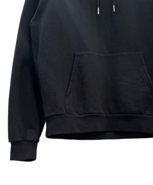 CELINE（セリーヌ）CELINE (セリーヌ) ルーズフーディ― ブラック サイズ:Mの古着・服飾アイテム