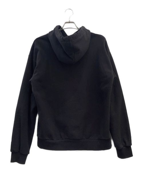 CELINE（セリーヌ）CELINE (セリーヌ) ルーズフーディ― ブラック サイズ:Mの古着・服飾アイテム