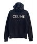 CELINE（セリーヌ）の古着「ルーズフーディ―」｜ブラック