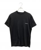 BALENCIAGAバレンシアガ）の古着「21SS Small logo tee/ロゴTシャツ」｜ブラック
