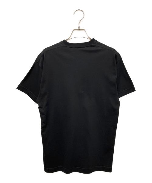 BALENCIAGA（バレンシアガ）BALENCIAGA (バレンシアガ) 21SS Small logo tee/ロゴTシャツ ブラック サイズ:Mの古着・服飾アイテム