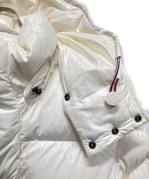 MONCLER（モンクレール）MONCLER (モンクレール) VION/カスタムダウンジャケット ホワイト サイズ:2の古着・服飾アイテム