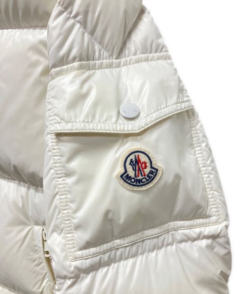 MONCLER（モンクレール）MONCLER (モンクレール) VION/カスタムダウンジャケット ホワイト サイズ:2の古着・服飾アイテム