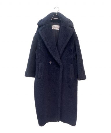 【未使用】MaxMara テディベアコートSサイズ　ネイビー　百貨店購入 1094001012567903_01_6360w.jpeg