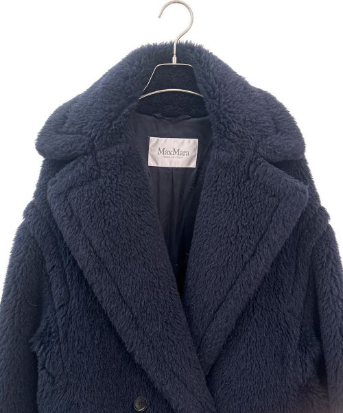 MaxMara（マックスマーラ）MaxMara (マックスマーラ) テディベアコート ネイビー サイズ:Sの古着・服飾アイテム