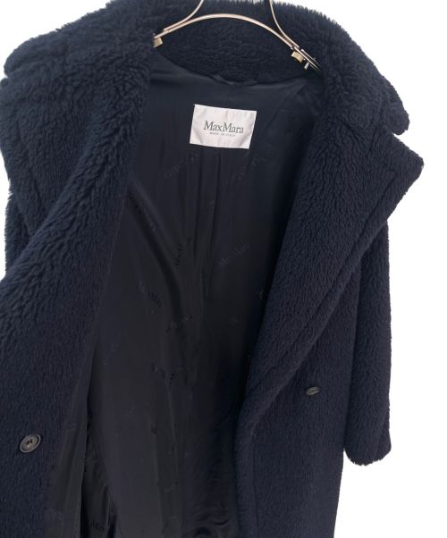 MaxMara（マックスマーラ）MaxMara (マックスマーラ) テディベアコート ネイビー サイズ:Sの古着・服飾アイテム