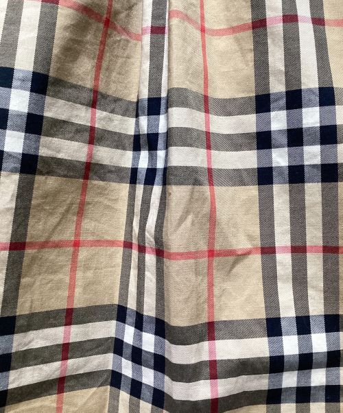 BURBERRY（バーバリー）BURBERRY (バーバリー) ノヴァチェックシャツワンピース ブラウン サイズ:34の古着・服飾アイテム
