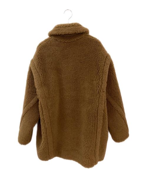MaxMara（マックスマーラ）MaxMara (マックスマーラ) テディベアコート ブラウン サイズ:40の古着・服飾アイテム