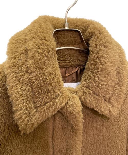 MaxMara（マックスマーラ）MaxMara (マックスマーラ) テディベアコート ブラウン サイズ:40の古着・服飾アイテム