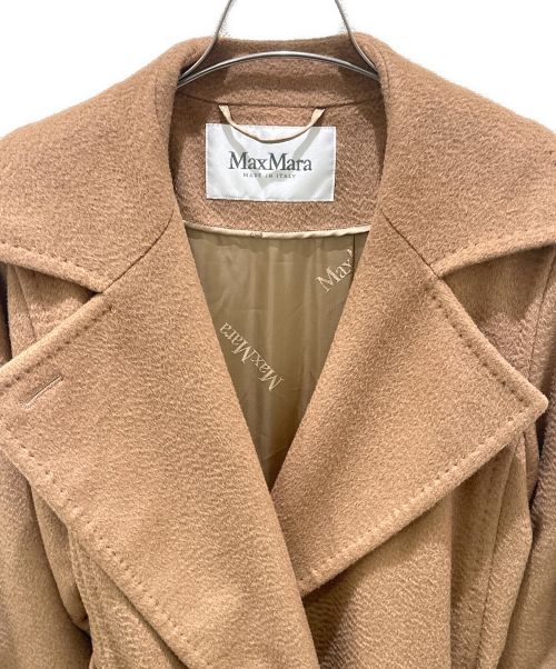 MaxMara（マックスマーラ）MaxMara (マックスマーラ) マニュエラアイコンコート ブラウン サイズ:38の古着・服飾アイテム