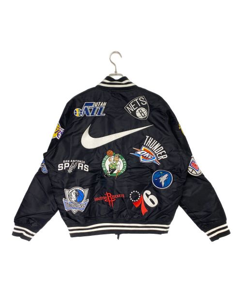SUPREME（シュプリーム）SUPREME (シュプリーム) NIKE (ナイキ) NBA (エヌビーエー) NBA Teams Warm-Up Jacket ブラック サイズ:Mの古着・服飾アイテム