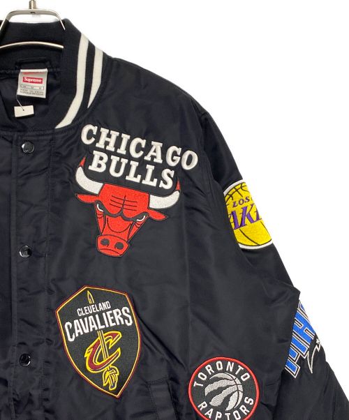 SUPREME（シュプリーム）SUPREME (シュプリーム) NIKE (ナイキ) NBA (エヌビーエー) NBA Teams Warm-Up Jacket ブラック サイズ:Mの古着・服飾アイテム