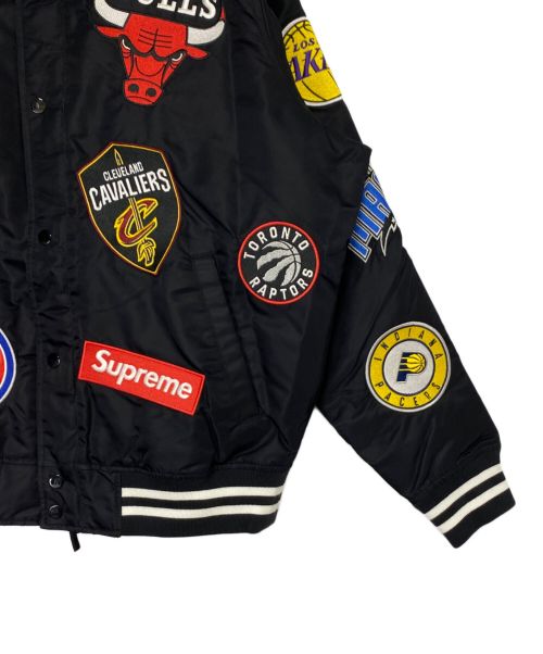 SUPREME（シュプリーム）SUPREME (シュプリーム) NIKE (ナイキ) NBA (エヌビーエー) NBA Teams Warm-Up Jacket ブラック サイズ:Mの古着・服飾アイテム