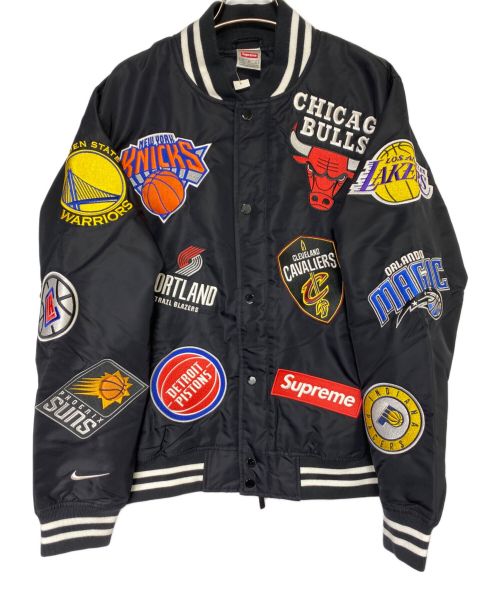 SUPREME（シュプリーム）SUPREME (シュプリーム) NIKE (ナイキ) NBA (エヌビーエー) NBA Teams Warm-Up Jacket ブラック サイズ:Mの古着・服飾アイテム